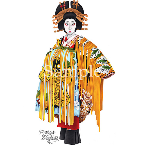 歌舞伎_中村七之助_助六由縁江戸桜_三浦屋揚巻